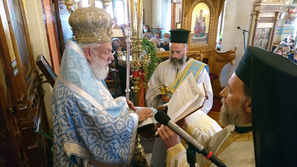 Στον Άγιο Σπυρίδωνα Απολλωνίας Σίφνου ο Μητροπολίτης Σύρου