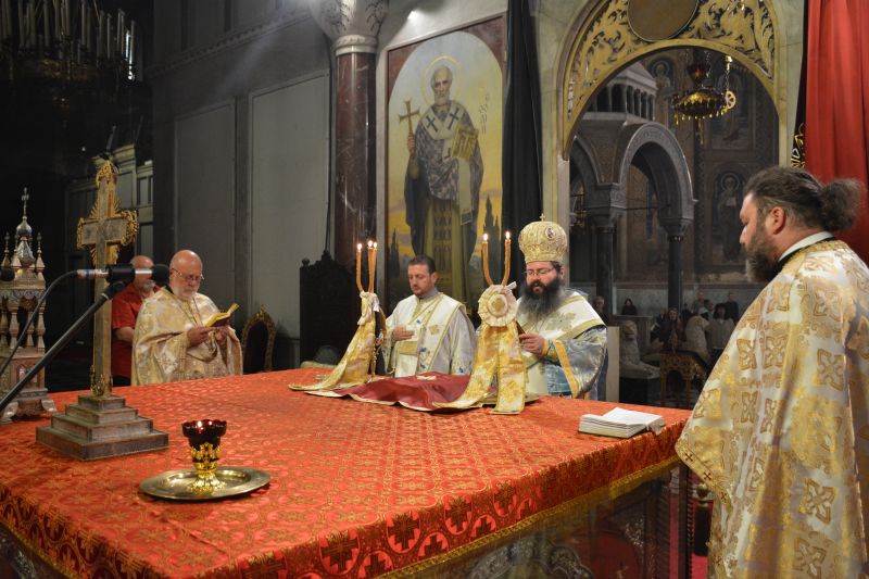 Архиерейска св. Литургия за празника Рождество на Пресвета Богородица в ПКСХП “Св. Александър Невски”