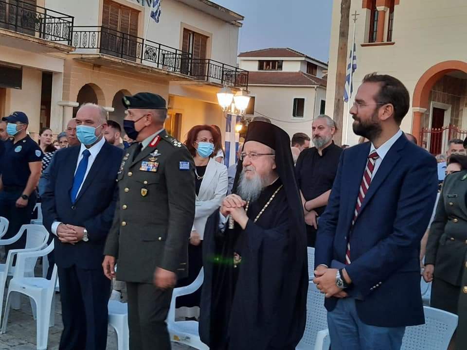 Αιτωλικό: Παρουσία του Μητροπολίτη τα αποκαλυπτήρια της προτομής του Καραϊσκάκη