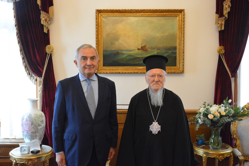 Новият Главен секретар на Организацията за икономическо черноморско сътрудничество посети Вселенския Патриарх във Фанар