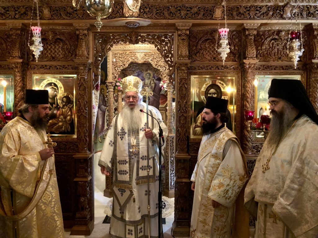 Χειροτονία Διακόνου στη Μονή Αγίου Γεωργίου Μαυρομματίου