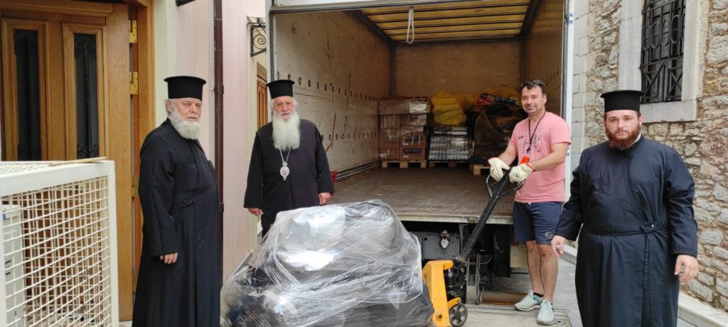 Συμπαραστάτης της Μητρόπολης Γόρτυνος ο Θηβών Γεώργιος