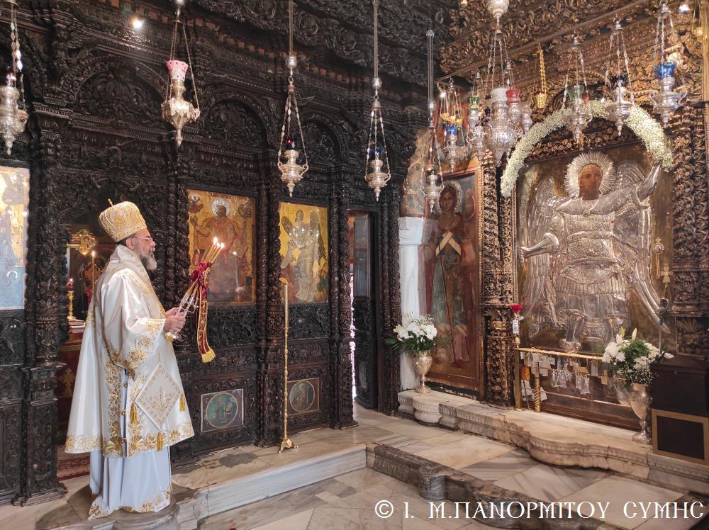 Εορτή του εν Χώναις θαύματος Ταξιάρχου Μιχαήλ στον Πανορμίτη Σύμης