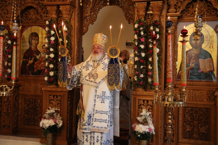 Υποδοχή Λειψάνου Αγίου Διονυσίου του Αεροπαγίτου στη Μονή Δαδιάς