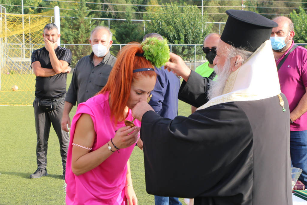 Ευλογία στη γρεβενιώτικη «Σειρήνα» από τον Μητροπολίτη