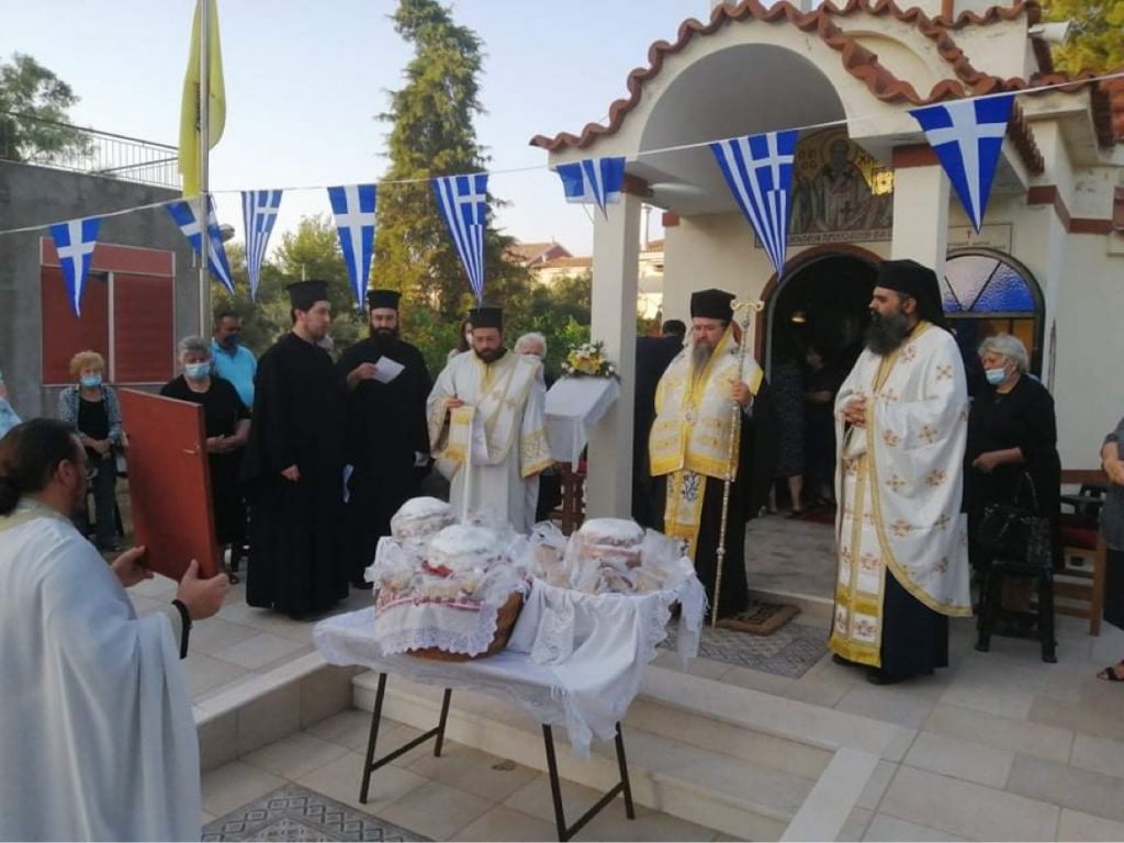 Η εορτή του Αγίου Ευσταθίου στην Ιερά Μητρόπολη Λευκάδος