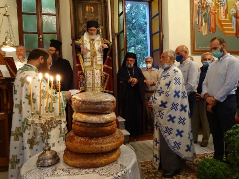 Αρχιερατικός Εσπερινός στον Πλάτανο Λέρου