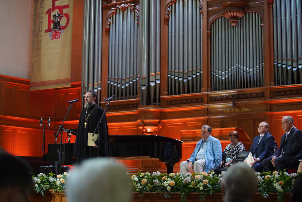 Представитель ОВЦС принял участие в торжественном акте по случаю 155-летия Московской консерватории