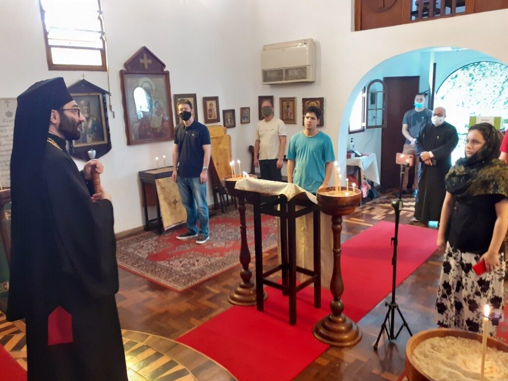Иерарх Антиохийской Церкви посетил храм Московского Патриархата в Рио-де-Жанейро