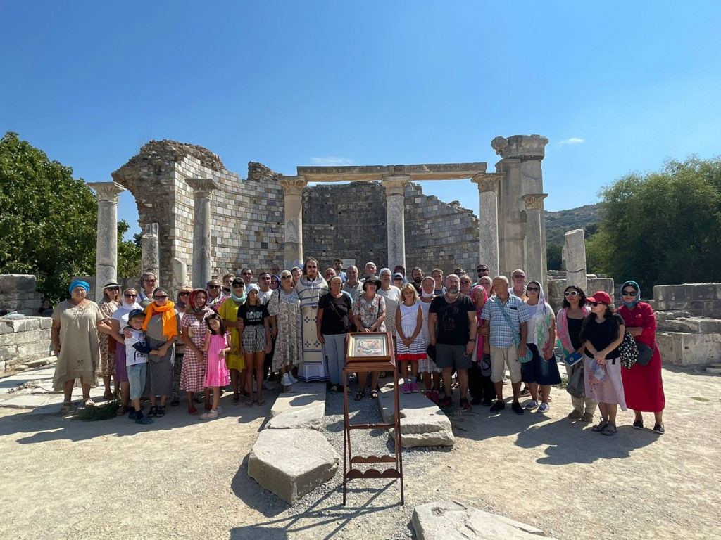 В день воспоминания III Вселенского Собора совершена Литургия в храме Пресвятой Богородицы в Эфесе