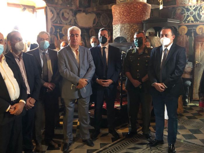 Ο Κώστας Βλάσης στις επετειακές εκδηλώσεις της Στεμνίτσας