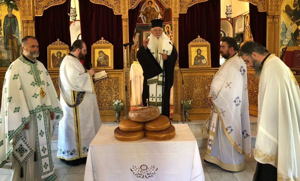 Η Θήβα εόρτασε τον Όσιο Μελέτιο