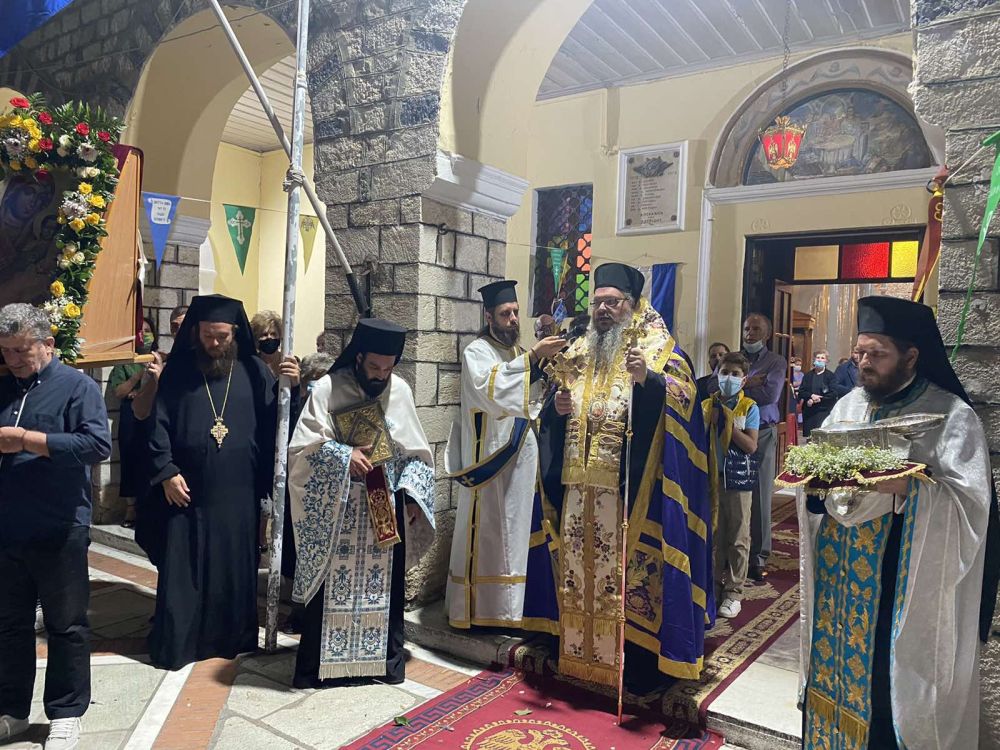 Εσπερινός του γενεθλίου της Θεοτόκου στη Μητρόπολη Τυρνάβου