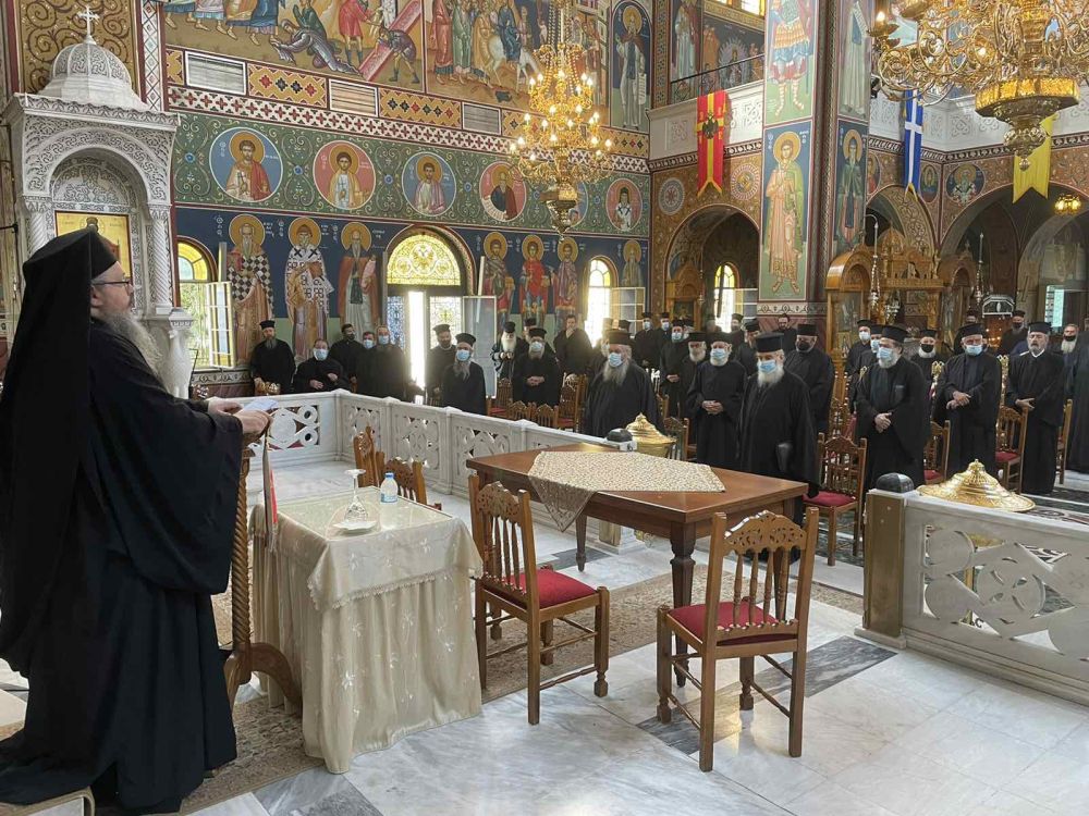 Η πανδημία στο επίκεντρο της Ιερατικής Σύναξης της Ι.Μ. Λαρίσης