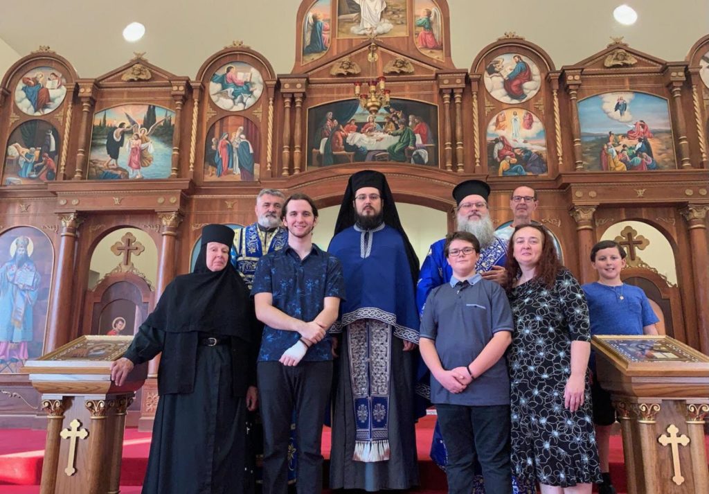 Oбновљен духовни живот у манастиру Успења Пресвете Богородице у Шејдланду