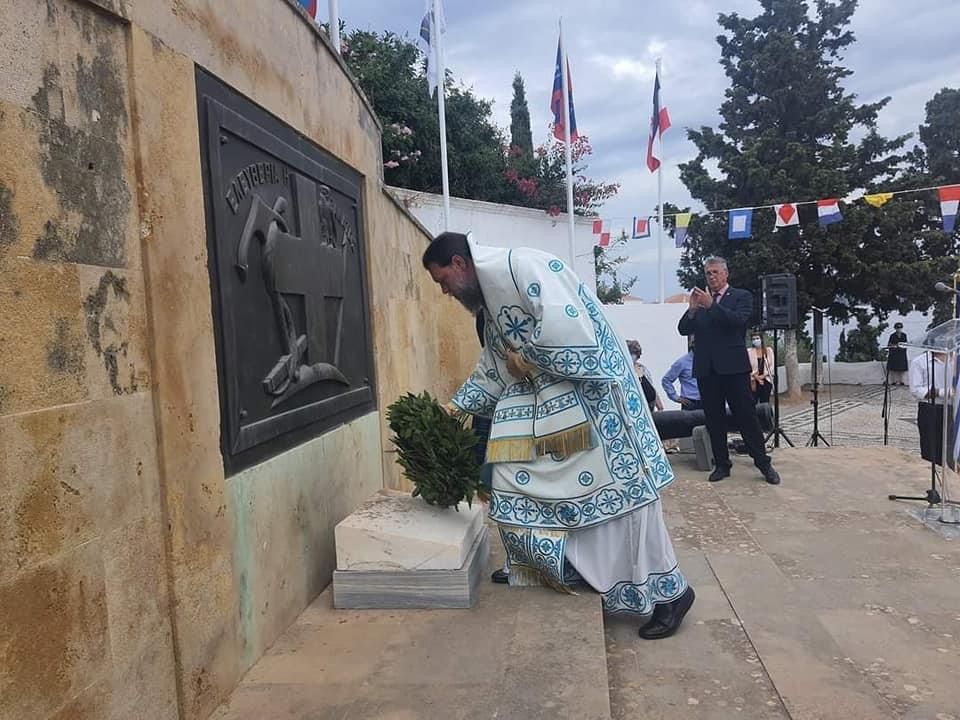 Ο Ν. Ιωνίας Γαβριήλ στις Σπέτσες για τις επετειακές εκδηλώσεις «Αρμάτα 2021»