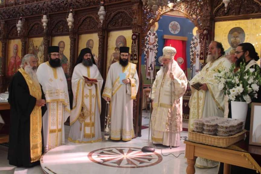 Ο Μητροπολίτης Λεμεσού τέλεσε το μνημόσυνο του π. Ιωάννου Χατζημιχαήλ