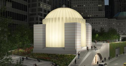 Храм святого Николая в Граунд Зеро: незадолго до открытия