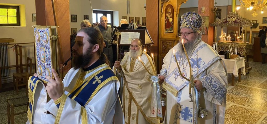 Στον Ναό Γενεσίου Της Θεοτόκου Σπηλιάς ο Μητροπολίτης Λαρίσης