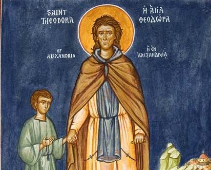 Μνήμη της Οσίας Θεοδώρας της εν Αλεξανδρεία