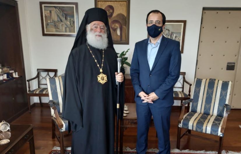 Εγκάρδια συνάντηση με τον Υπουργό Εξωτερικών της Κύπρου