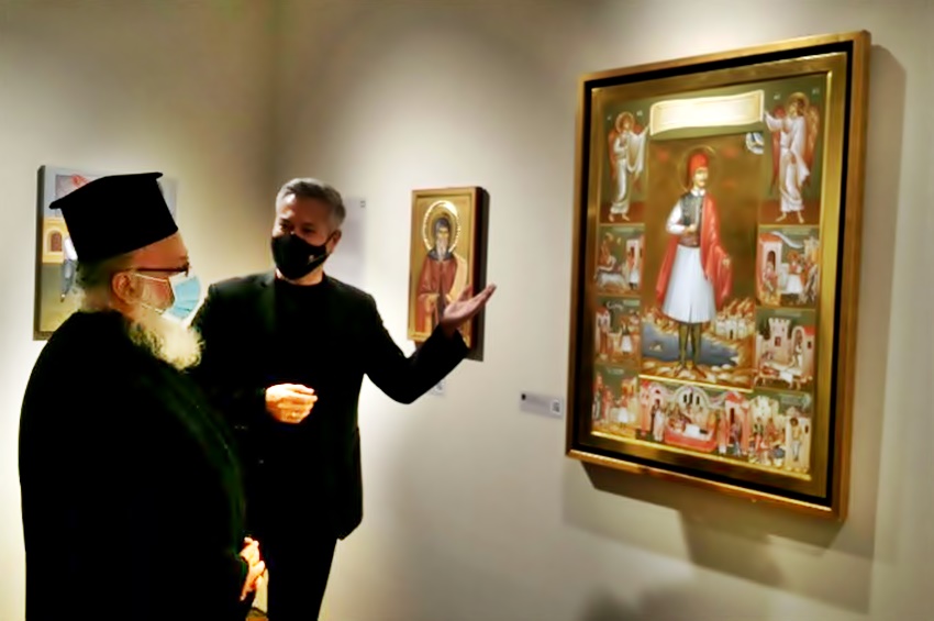 Η Αγιορειτική Εστία τιμά τον «Αη Γιώργη τον Φουστανελά»