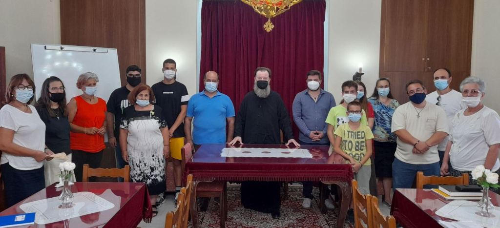 Αγιασμός στο Τμήμα της Σχολής Βυζαντινής Μουσικής στην Αγριά