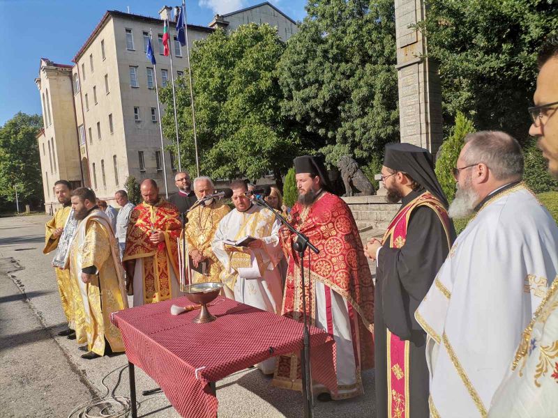 Αγιασμός στη Στρατιωτική Ακαδημία της Σόφιας