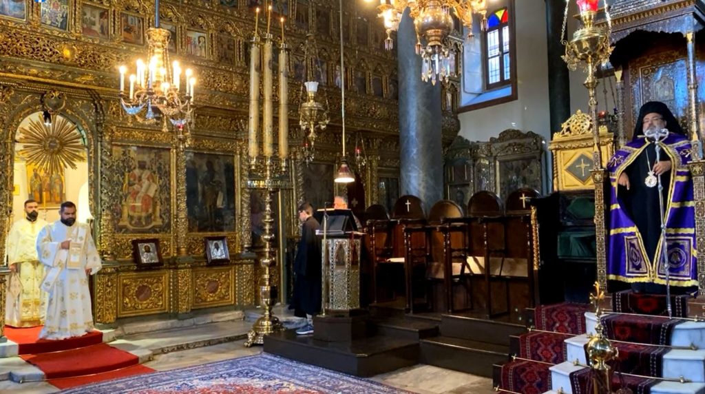 Ο Μητροπολίτης Ικονίου χοροστάτησε σήμερα στο Φανάρι