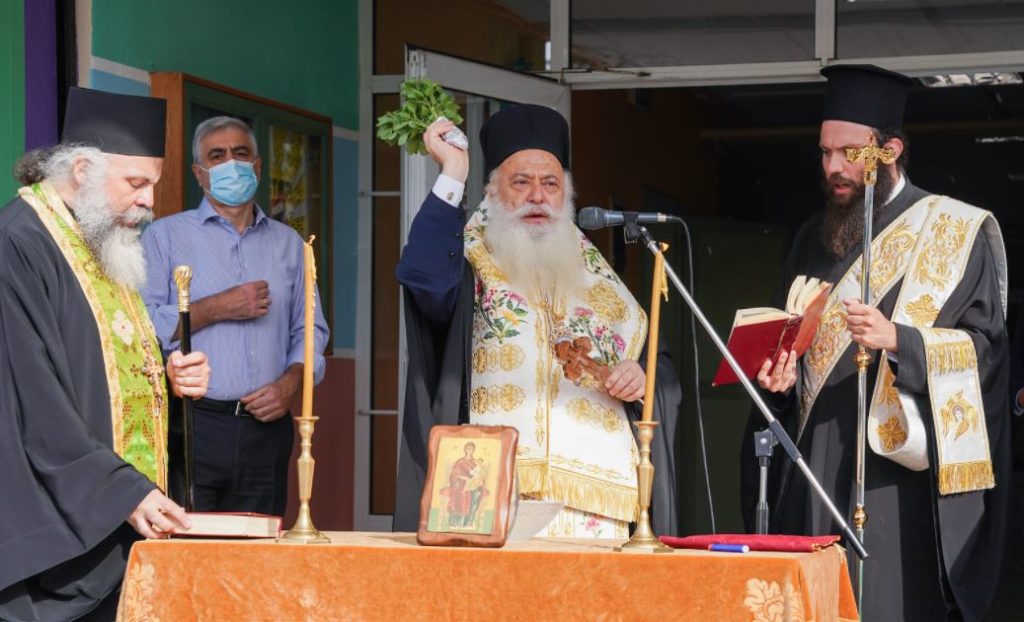 Βεροίας: “Παρακαλέσαμε την Παναγία να προστατεύουν τον καθένα σας”