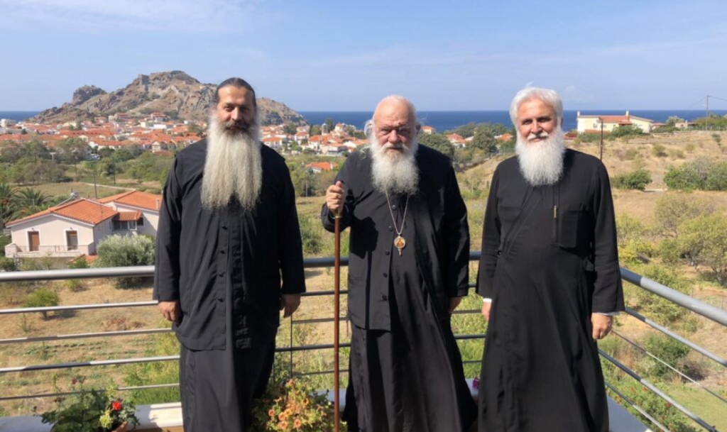 Архиепископът на Атина Йероним посети о-в Лимнос | СНИМКИ
