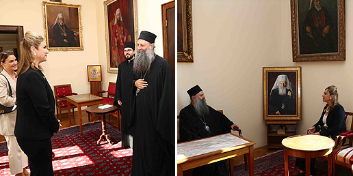 Патријарх српски примио Амбасадора Панаме у Србији