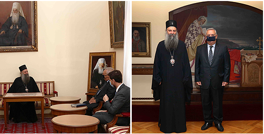 Патријарх српски примио Амбасадора Грчке у Србији