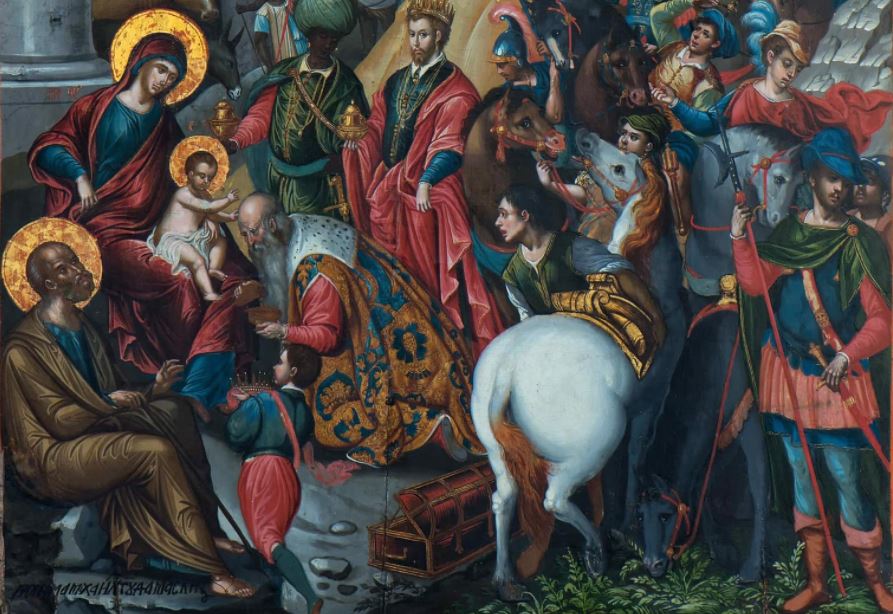 Η «Προσκύνηση των Μάγων» στο Μουσείο του Λούβρου