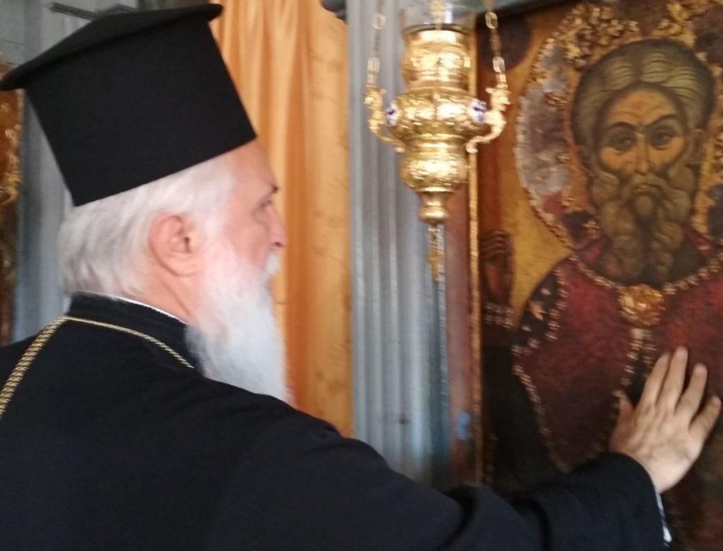 Στο νησί του Αγίου Ευστρατίου ο Μητροπολίτης Λήμνου
