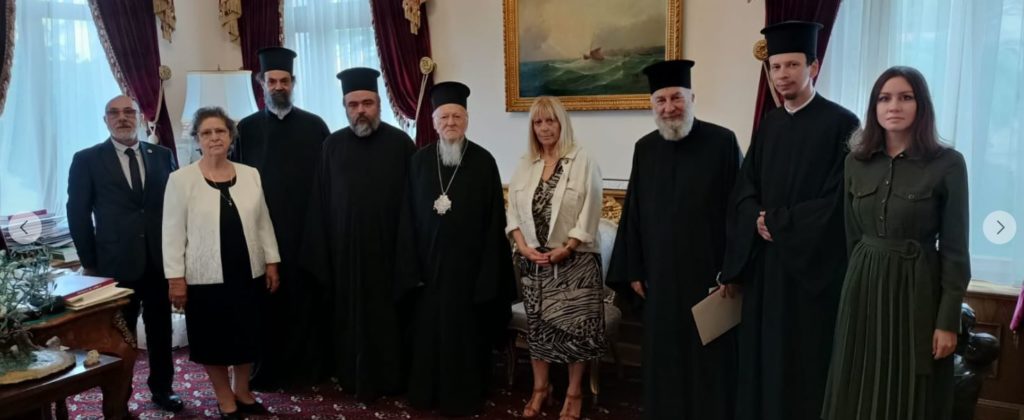 Επίσκεψη Μητροπολίτη Σμύρνης στον Οικουμενικό Πατριάρχη