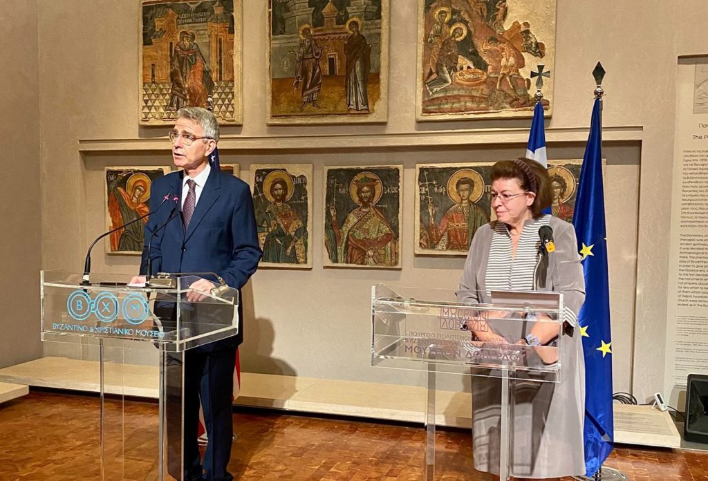 Μνημόνιο Ελλάδας-ΗΠΑ περιλαμβάνει την προστασία εκκλησιαστικών κειμηλίων