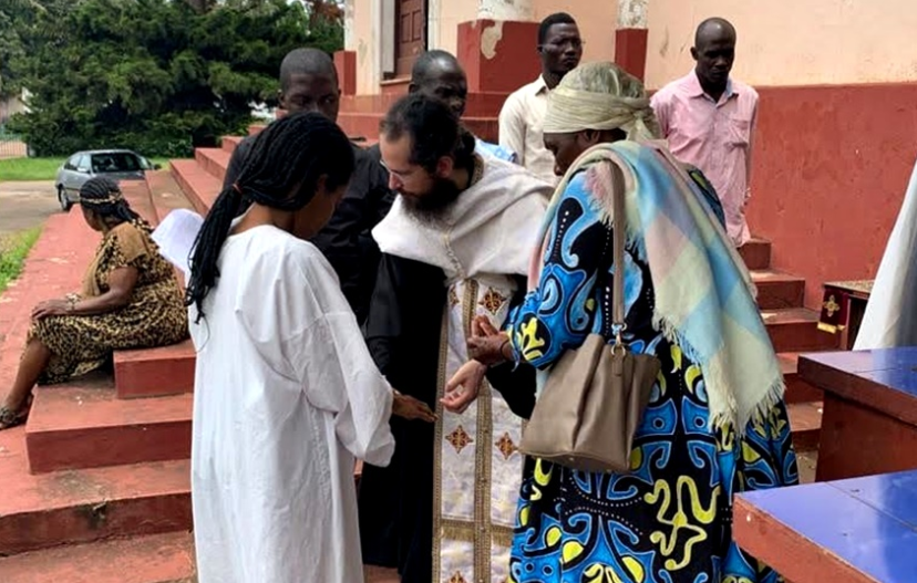 MULTIPLE BAPTISMS IN CAMEROON ON FEAST OF THE CROSS