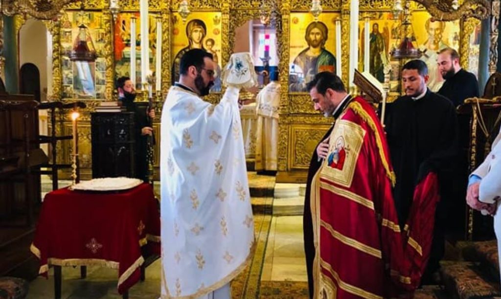 Προσκυνητές από την Ελλάδα εκκλησιάστηκαν στην Χάλκη