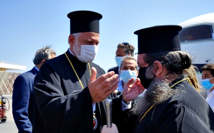 ΧΙΟΣ: Ο Αρχιεπίσκοπος Αμερικής στα πάτρια εδάφη (ΒΙΝΤΕΟ)