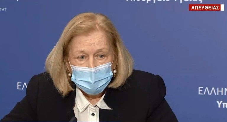 Μ. Θεοδωρίδου: Με mrRNA εμβόλια η τρίτη δόση