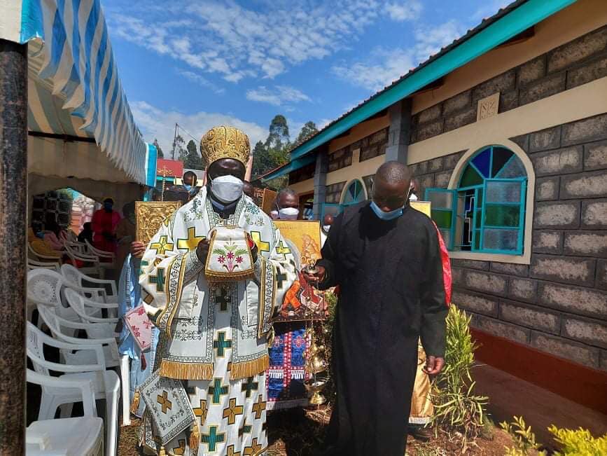 ΚΕΝΥΑ: Ο εγκαινιασμός του Ναού του Αγίου Λουκά του Ιατρού