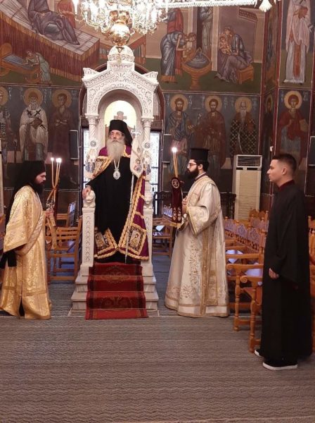 Κυριακή μετά τα Φώτα στον Ιερό Ναό Ευαγγελίστριας Αμαρύνθου