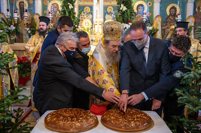 Πρωτοχρονιά στον Ιερό Ναό Αγίου Βασιλείου Μεγάλης Παναγίας