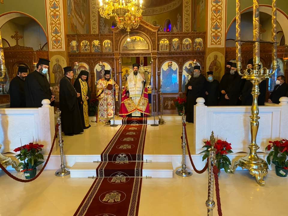 Η Πρώτη του έτους στην Ιερά Μητρόπολη Θήρας