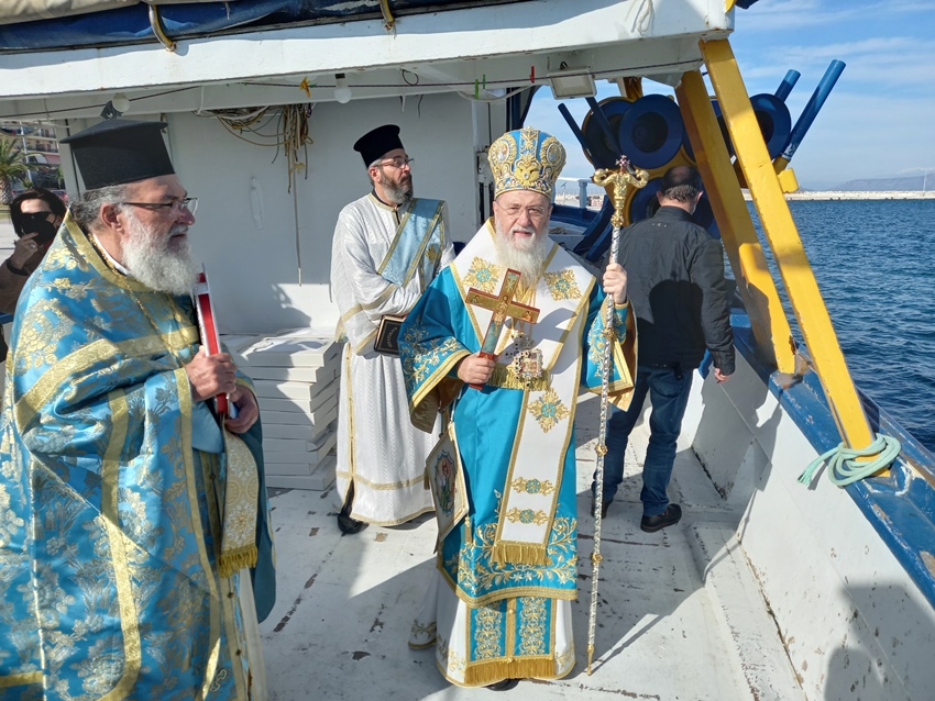 Εορτασμός των Θεοφανείων στην Κόρινθο