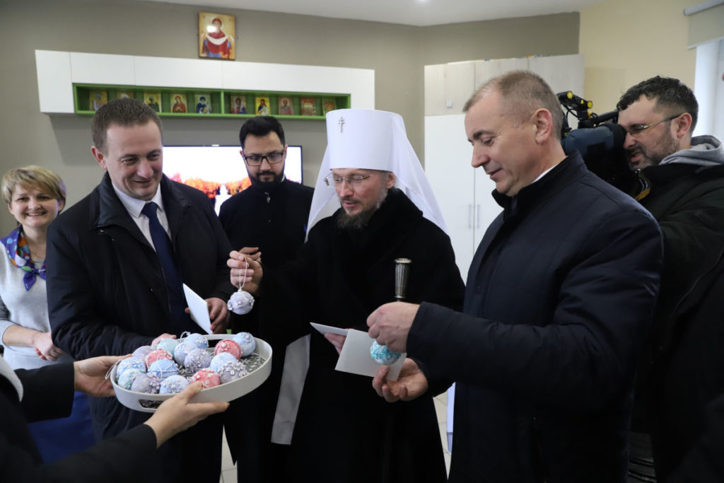 Επίσκεψη Μητροπολίτη Μινσκ σε ίδρυμα ΑΜΕΑ και ηλικιωμένων