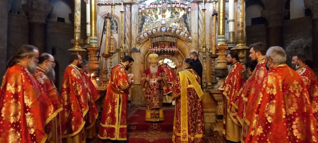 Περιτομή του Κυρίου και εορτή Αγίου Βασιλείου στα Ιεροσόλυμα