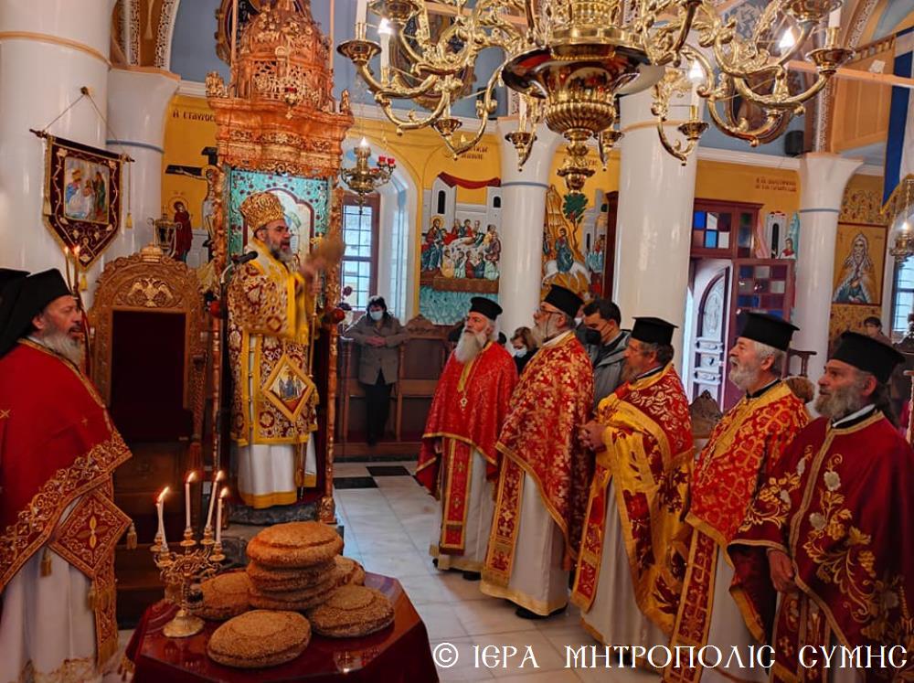 Η πανήγυρη του ενοριακού Αγίου Αθανασίου Σύμης