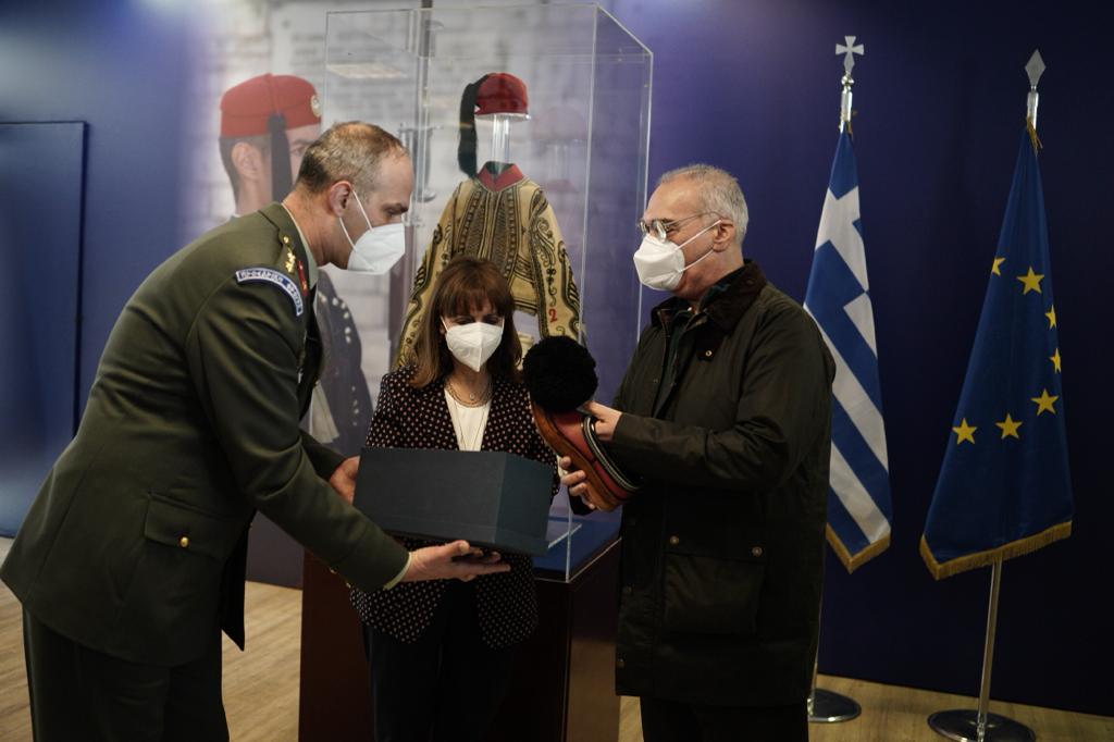 Η ΠτΔ παρέστη στην τελετή εορτασμού του Αγίου Γεώργιου του Φουστανελά